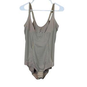 Maidenform Firm Foundations Body Suit Beige Size 2XL